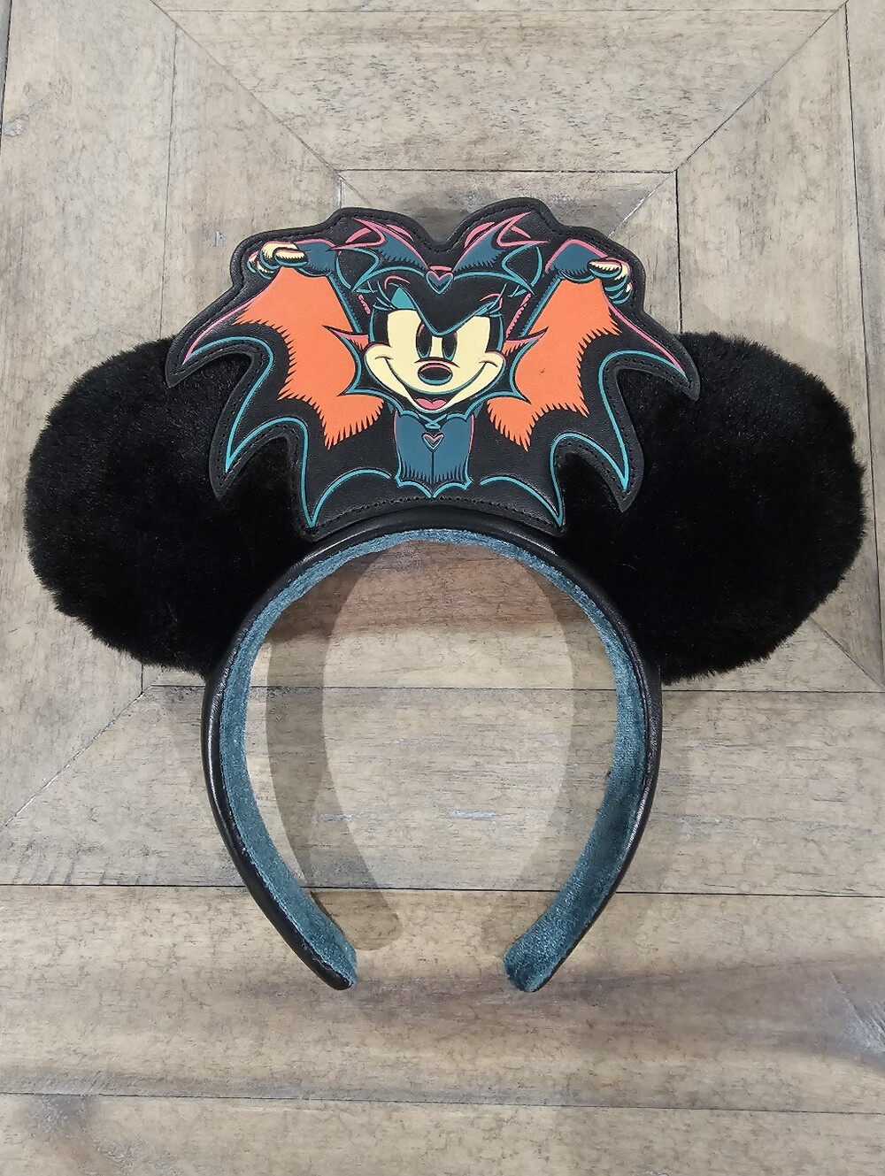 Disney Vampire Mickey Mouse Ears. Glow In The Dark. - Picture 2 of 10
